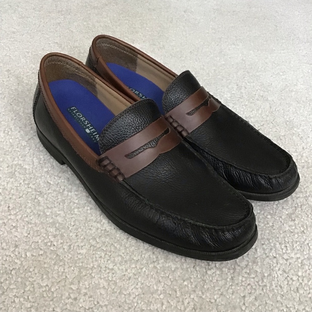 Men’s Florsheim Leather Penny Loafers